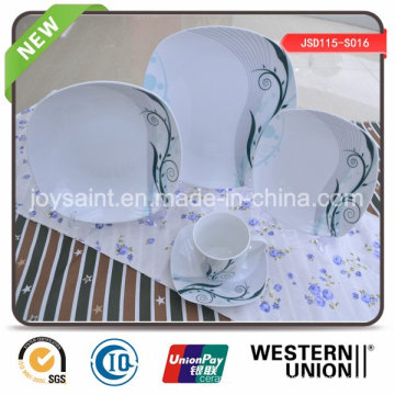 Vajilla cuadrada de la porcelana 20PCS (JSD115-S016)